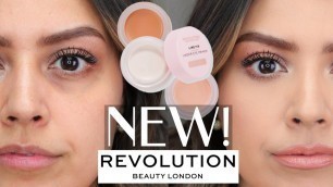 'NEW!!! MAKEUP REVOLUTION EYE BRIGHT UNDER EYE CORRECTORS AND UNDER EYE PRIMER | REVIEW + WEAR TEST'