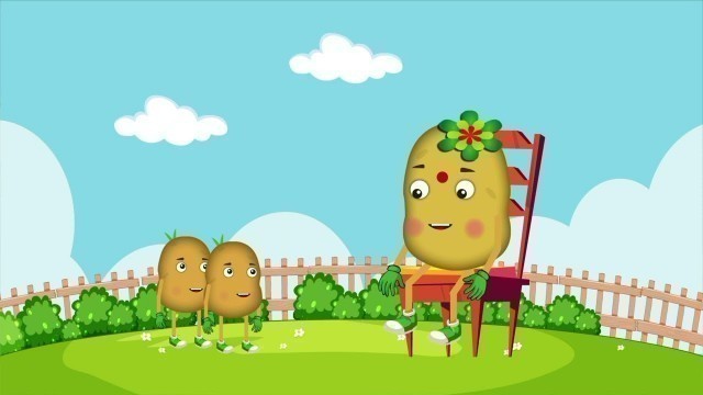 'Aloo Kachaloo Poem in Telugu | Telugu Rhymes for Children'