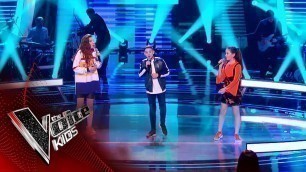 'Conor, Martha and Wren Perform \'With or Without You\' The Battles | The Voice Kids UK 2019'