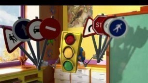 'GreenLight - Traffic Police - cartoon for kids, educational videos safety road'