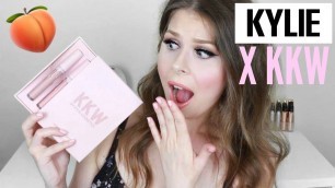 'Kylie Cosmetics X KKW Liquid Lipstick! | Review & First Impressions!'