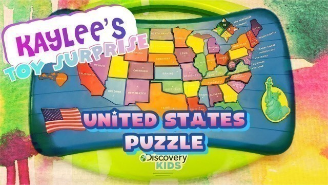 'Discovery Kids United States Puzzle - Learn the States & their Capitals'