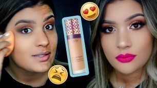 'LA MEJOR BASE PARA PIEL GRASA?! RESEÑA TARTE SHAPE TAPE FOUNDATION MATTE | AbrilDoesMakeup ♡'