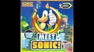 'Meet Sonic Read along - Children\'s books on video'