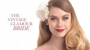 'The Vintage Glamour Bridal Makeup Tutorial | jane iredale'
