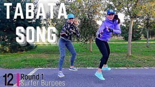 'Tabata Song // 4 Min FULL BODY TABATA WORKOUT // No Equipment'