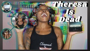 'Pastel Goth for the Deep Complexion//Theresa is Dead//Lethal Cosmetics'