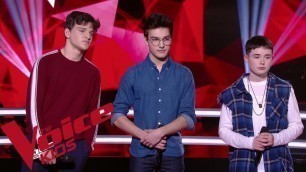 'Lilou VS Leny VS Pierre - Ta fête | Stromae | The Voice Kids France 2019 | Battles'