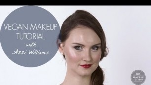 'A Vegan Makeup Tutorial with Azzi Williams'