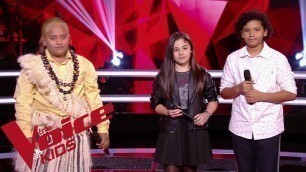 'Johnny Hallyday - Sang pour sang | Eva VS François VS Ghali | The Voice Kids France 2019 |...'