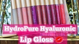 'Meet The Jane Iredale HydroPure Hyaluronic Lip Glosses'