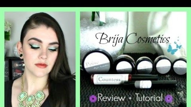 'Brija Cosmetics Review + Tutorial! Cruelty Free & Vegan Makeup!'