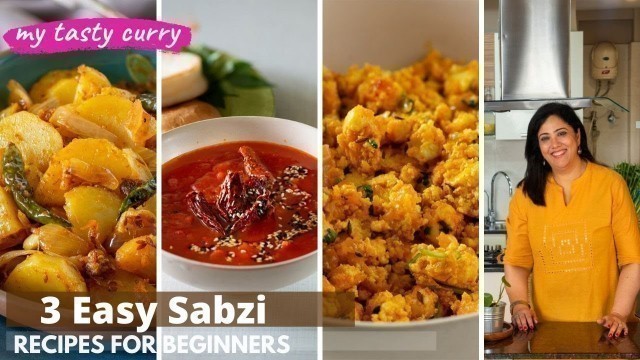 '3 Dinner Recipes Indian Vegetarian | Paneer Bhurji Recipe | Aloo Bhujia | ASMR | Vegetarian Recipes'