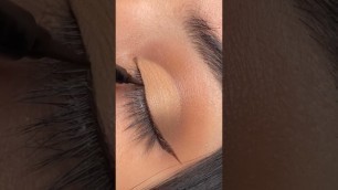 'Simple brown glam for new years #morphebrushes #colourpopcosmetics #kissproducts'