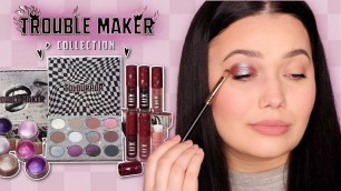 'COLOURPOP Trouble Maker Collection EYE SWATCHES!'