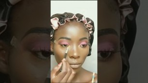 'ColourPop SORBET  Eyeshadow Quad | PINK & Cool Toned Eye Makeup Tutorial.'