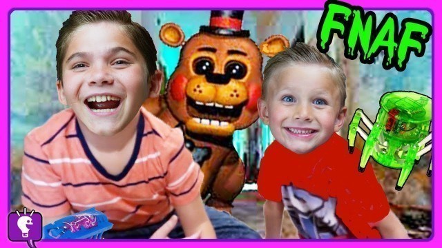 'FNAF HUNT! Freddy Game and Hex Bg Racing with HobbyKids'