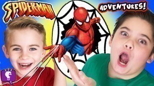 'SPIDERMAN Toy Adventure with SKEE BALL and Kids Play'