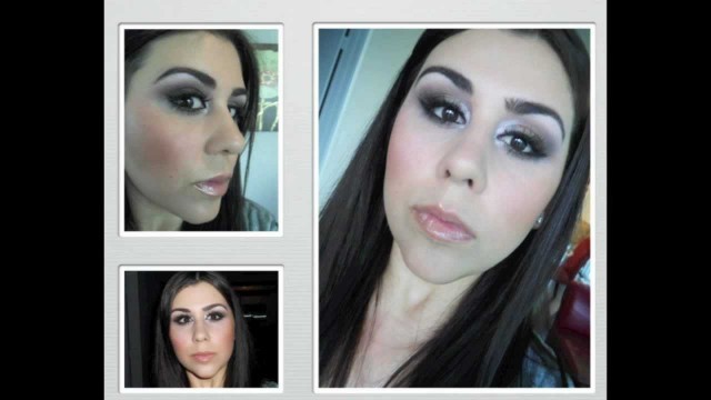 'Easy Kim K Inspired Bronze Eyes Feat. Smoke and Mirrors Lashes'