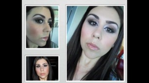 'Easy Kim K Inspired Bronze Eyes Feat. Smoke and Mirrors Lashes'