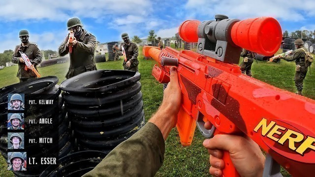 'NERF WORLD WAR 2 BATTLE! (First Person Shooter)'