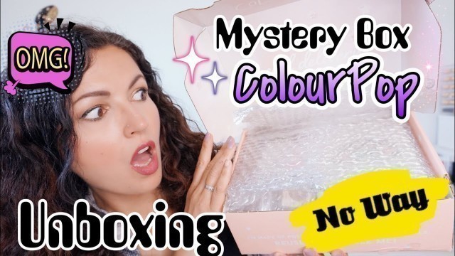 'Mystery Box COLOURPOP à 58$ ça vaut quoi?