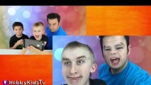 'Face Swap Challenge! Mixing Funny Faces with HobbyKids by HobbyKidsTV'