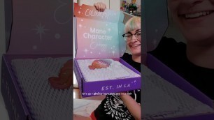 'chaotic hair dying featuring the new @colourpopcosmetics line!!! #colourpop #hairdye #storytime'
