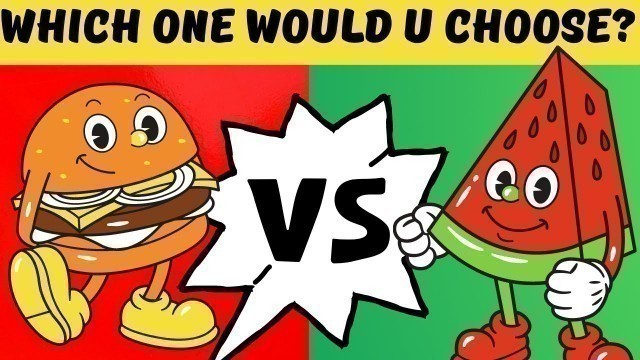 'Healthy Food VS Unhealthy Food | Video For Kids | Tiny Fun Learning'