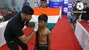 'Legend fight!!Korouhenba Urungpurel( Manipur) V/S Lekraj Bagde ( Maharashtra) kids MMA..'