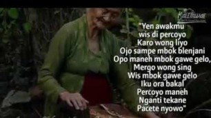 'Ibu adalah segala-galanya untukku....'