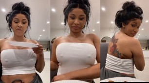 'Cardi B is hilarious LOL she talks her makeup & relocating finishing her album and etc.. (WOW)'