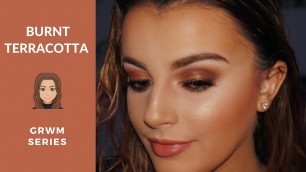 'Burnt Terracotta Makeup Tutorial - mollyhadss'