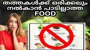 'Unhealthy food for parrots Malayalam | അറിയാതെ പോലും ഇതൊന്നും കൊടുത്തു കളയല്ലേ പണികിട്ടും#parrotfood'