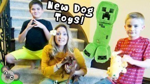 'Flappy\'s NEW TOYS! Fetch Dog Toys on Stairs with HobbyKids by Koalafied Fun'
