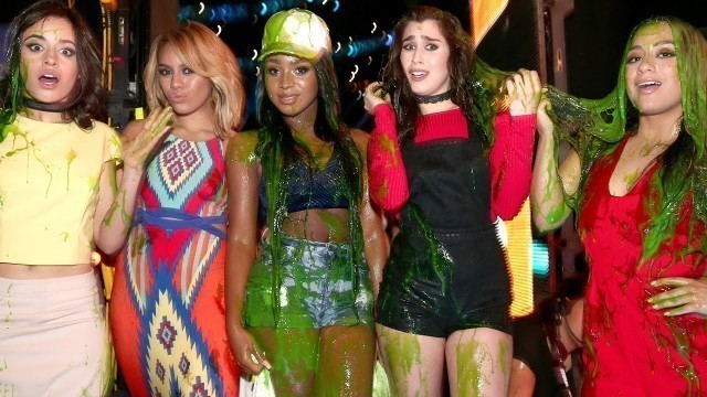 'Fifth Harmony Gets Slimed at Kids\' Choice Awards 2016!'