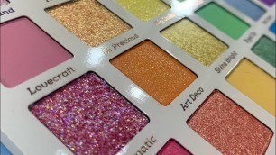 '@colourpopcosmetics  Fade Into Hue Palette || #shorts'