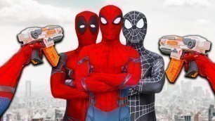 'Spiderman nerf war storys (full episode)'