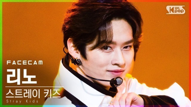 '[페이스캠4K] 스트레이 키즈 리노 \'ALL IN\' (Stray Kids LEE KNOW FaceCam)│@SBS Inkigayo_2020.11.29.'
