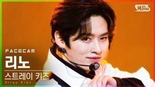 '[페이스캠4K] 스트레이 키즈 리노 \'ALL IN\' (Stray Kids LEE KNOW FaceCam)│@SBS Inkigayo_2020.11.29.'