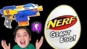 'NERF Surprise EGG Toys Compilation Show by HobbyKidsTV'