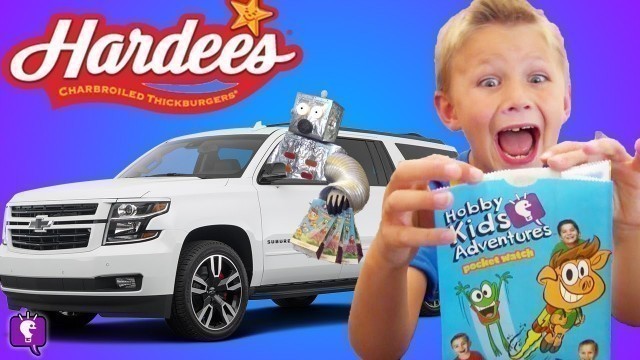 'Get HobbyKids Star Pals Meal at Hardee’s! Also at Carl’s Jr. + Robot Drives our Car'