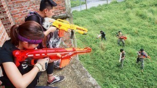 'Nerf Guns War : The Men Of SEAL TEAM Special Fight The Pursuit Of Criminal Groups'