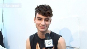 'Costume National Backstage - Milan Men\'s Fashion Week Spring 2012 | FashionTV - FTV.com'