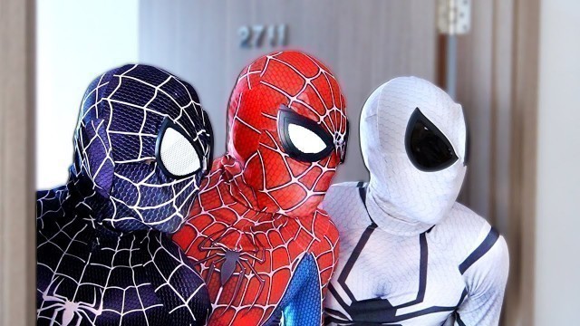 'TEAM SPIDER-MAN vs BAD GUY TEAM | TRAINING NERF GUN To Become SUPERHERO ( Live Action )'