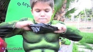 'Giant HULK Surprise Egg by HobbyKidsTV'