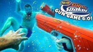 'NERF GUN GAME | SUPER SOAKER EDITION 6.0 (Nerf First Person Shooter)'