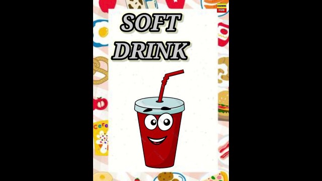 'Unhealthy Food For Kids Vocabulary'