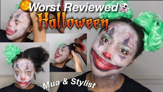 'I WENT TO THE WORST REVIEWED HALLOWEEN MAKEUP ARTIST & HAIRSTYLIST IN AMERICA'