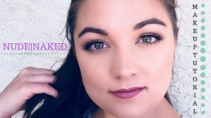 'NUDE|NAKED MAKEUP TUTORIAL|MICHAELA STARR'